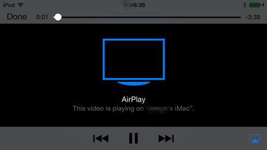 AirPlay Online/Downloaded Movies and Music on iPhone