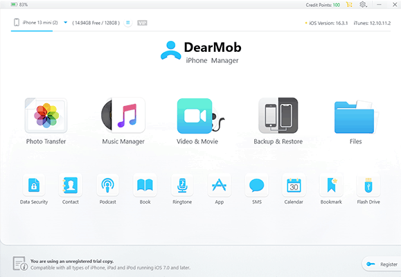 DearMob iPhone Manager Full Version