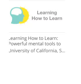 learn how to learn coursera course