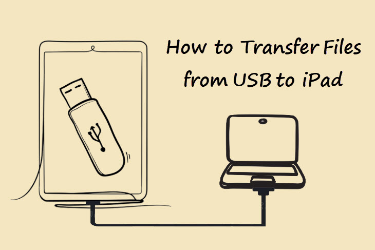 Transfer file from USB to iPad