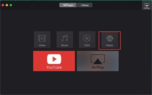 windows版5kプレイヤーでラジオを聴く