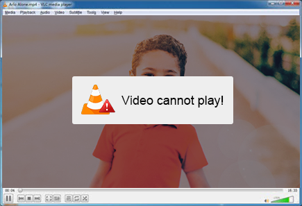 VLC Not Playing MP4