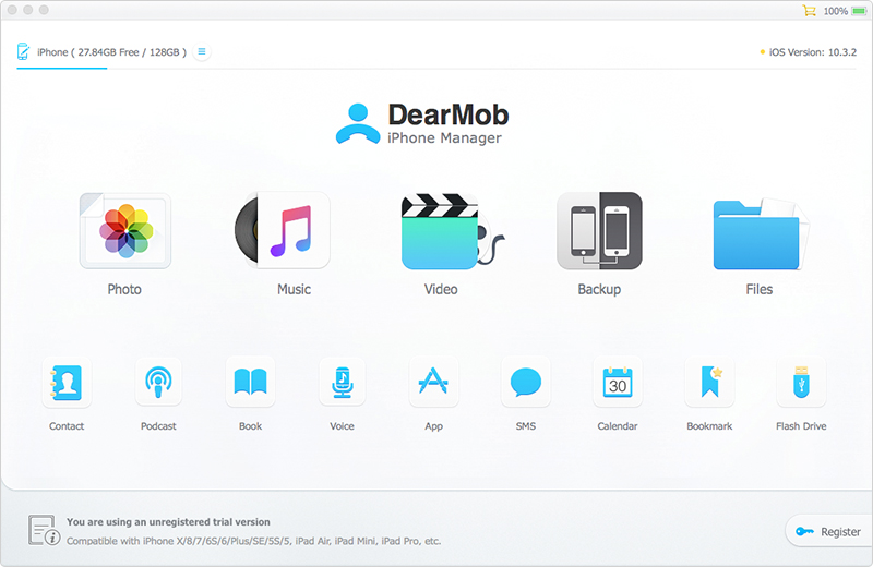 DearMob iPhone Manager for Mac 6.5 full