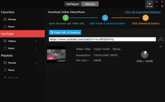download streaming video