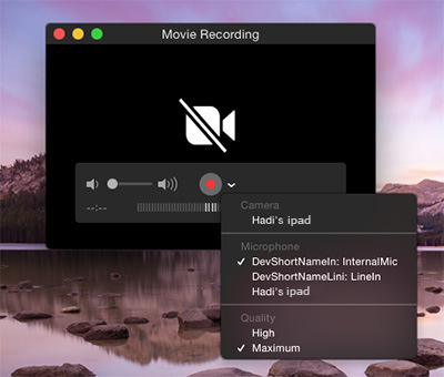 how to record video on ipad