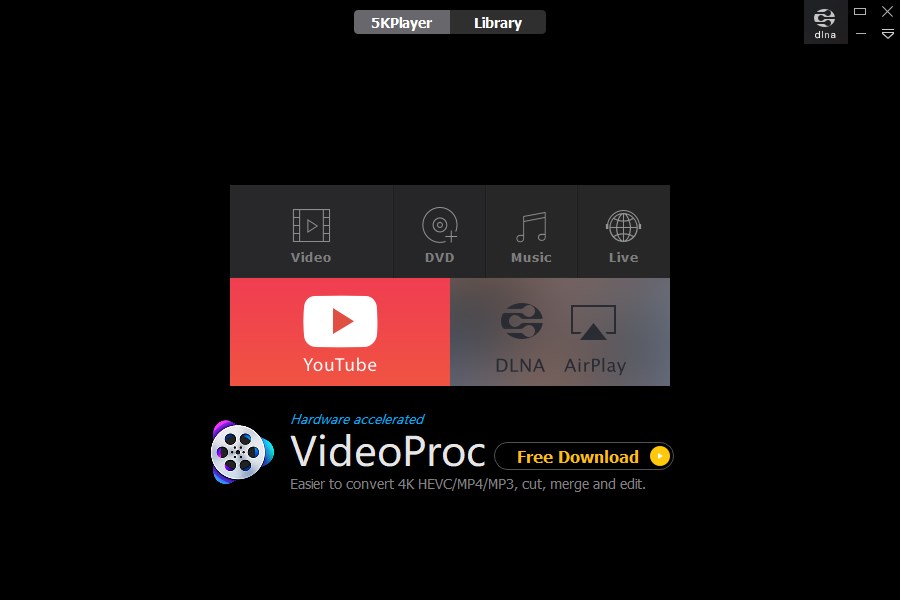 free online movie streaming via 5KPlayer