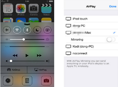 Airplay iphone deals 6