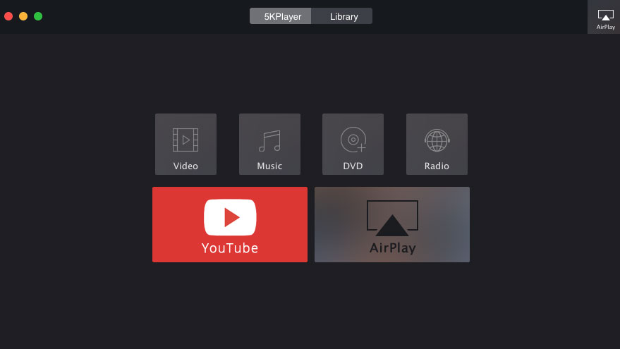 5KPlayer - Turn computer into AirPlay Audio Receiver