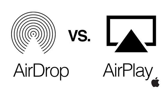 AirDrop vs. AirPlay