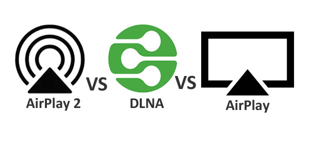 AirPlay 2 vs AirPlay vs DLNA