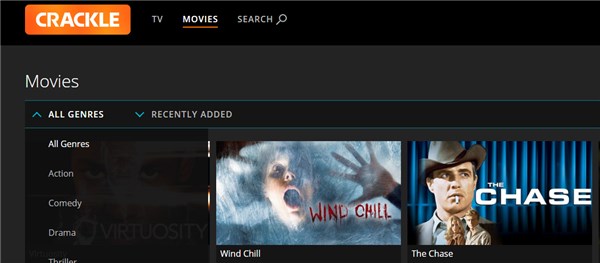 free movie streaming site crackle