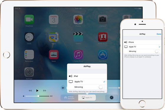 iOS airplay server