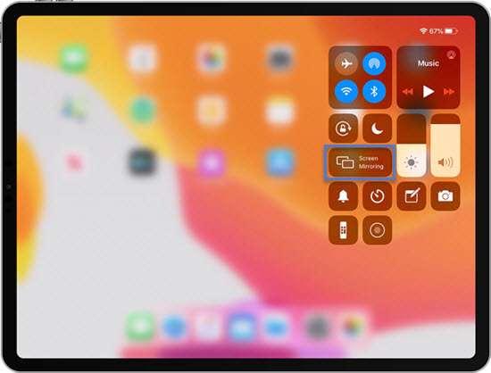 iPadOS Screen Mirroring