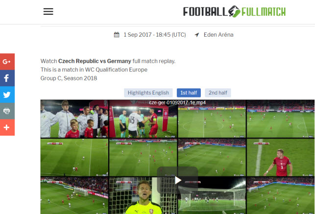  best football full match download website