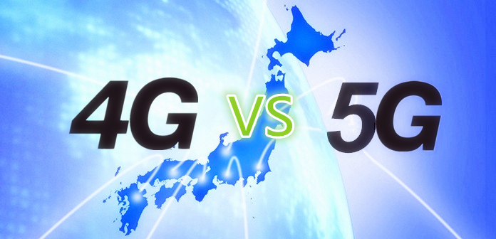 5Gと4Gを比較