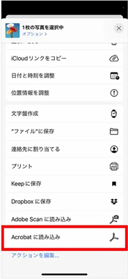 uAcrobatɓǂݍ݁v^bv