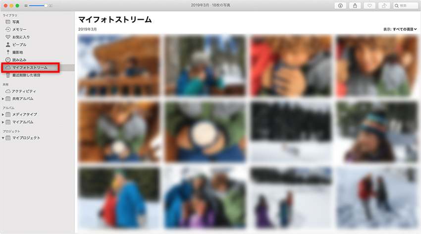 iCloud�ʐ^��������@