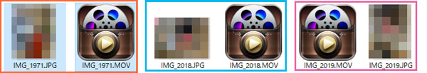 ライブ写真を通常の写真として取り出す