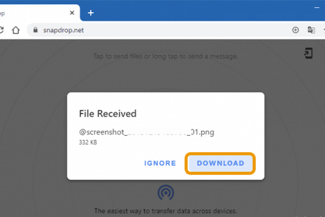 「Snapdrop」でiPhoneの写真をWindows 11に転送