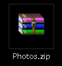 ダウンロードした写真ファイル