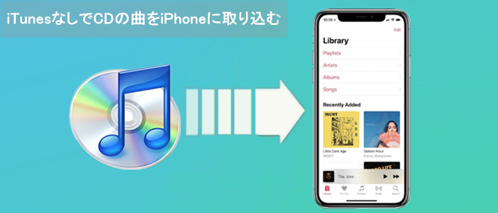 Cdの曲をiphoneに取り込む 入れる方法 Itunes以外の方法も