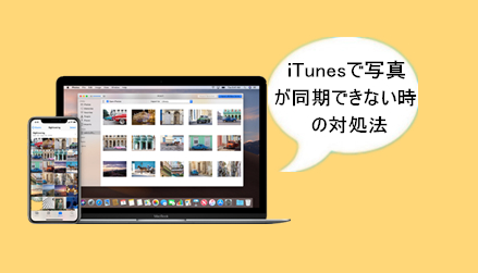 Iphone Itunesで写真が同期できない時の解決方法をお届けする 3分で解決