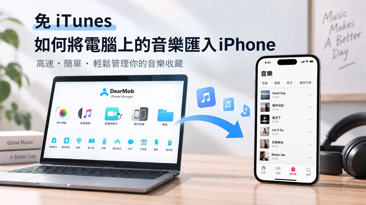 DearMob iPhone Manager 主介面