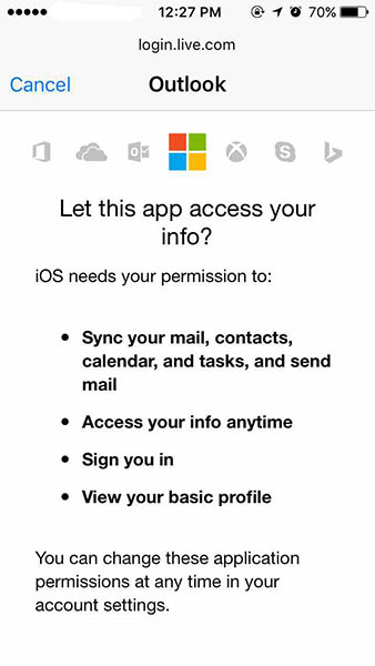 sync outlook calendar