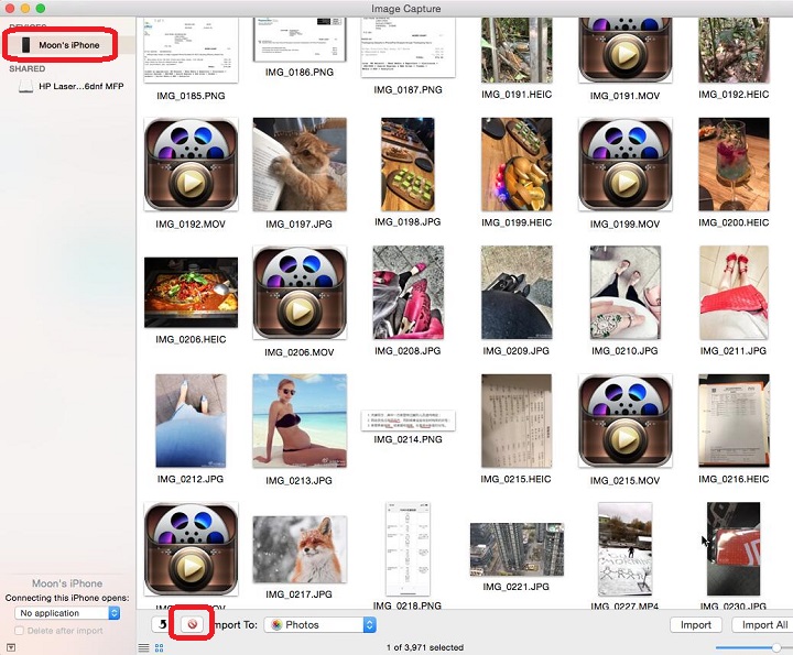 Transfer iPhone Photos to iPhone AirDrop