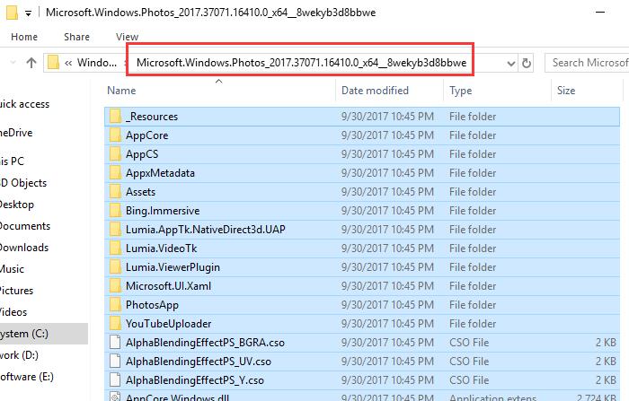 Microsoft Photos App not deleting