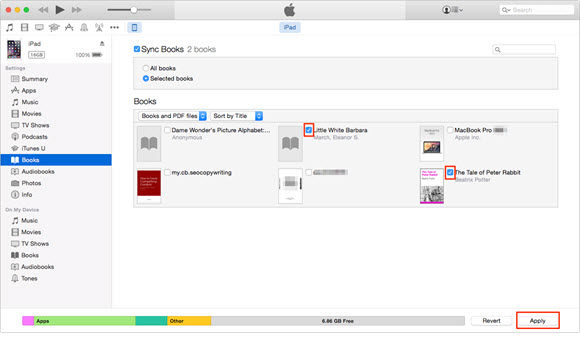 Add Books to iPad