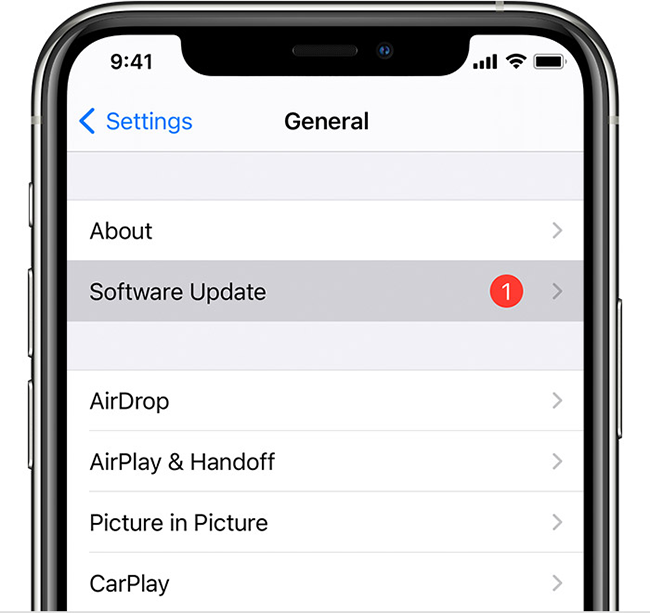 Fix Can't Delete Apps on iPhone - Update iOS