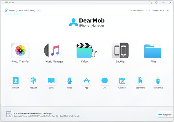 DearMob iPhone Manager