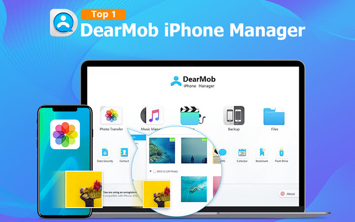 Best iPhone photo manager - DearMob