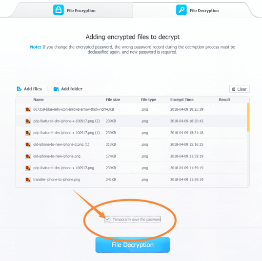 Decrypt iPhone Backup