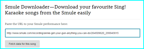 Download Smule songs online