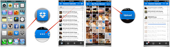 Transfer Photos from iPhone to Dell Laptop via Dropbox