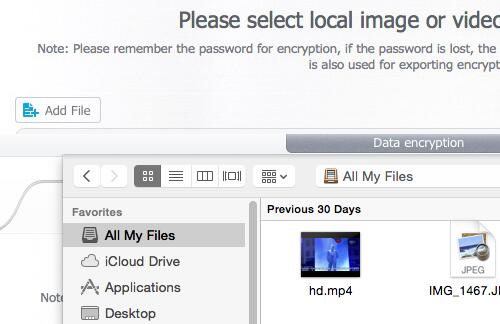 Encrypt Files on Mac