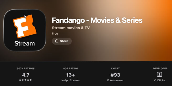 Best free movie apps for iPhone and iPad - Fandango
