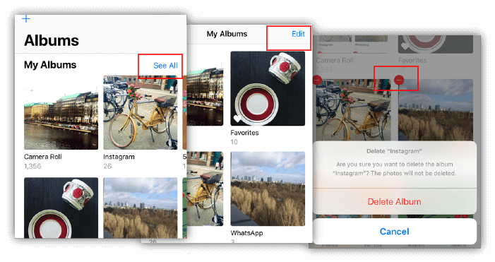 How to Delete an Album on iPhone