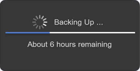 iCloud Backup Taking Hours