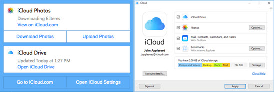 Export iPhone Photos with iCloud