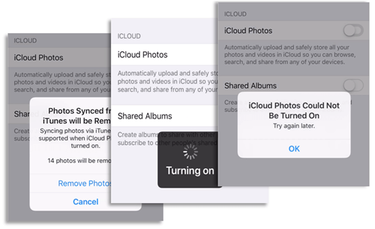 backup iphone without photos iCloud