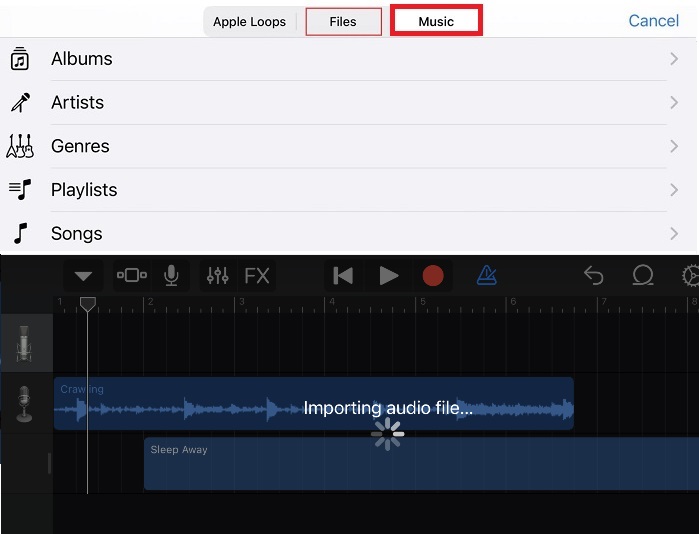 Make video iPhone Ringtone GarageBand