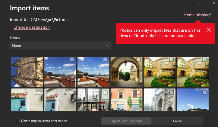 Manage the Importing Settings in the Photos App