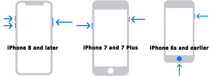 Put iPhone in DFU Mode on Different Models