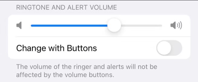 Check Volume Settings