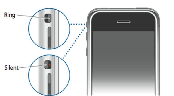 Ensure the Ring/Silent Switch is On