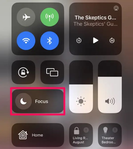 Turn Off Do Not Disturb Mode