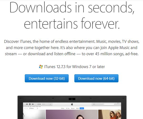 itunes download for windows 10 free